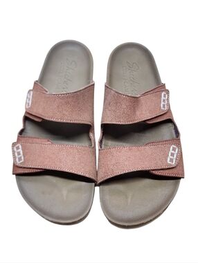 Skechers Granola Luxform Sandals Open Toe Slide Sz 7 Box 69